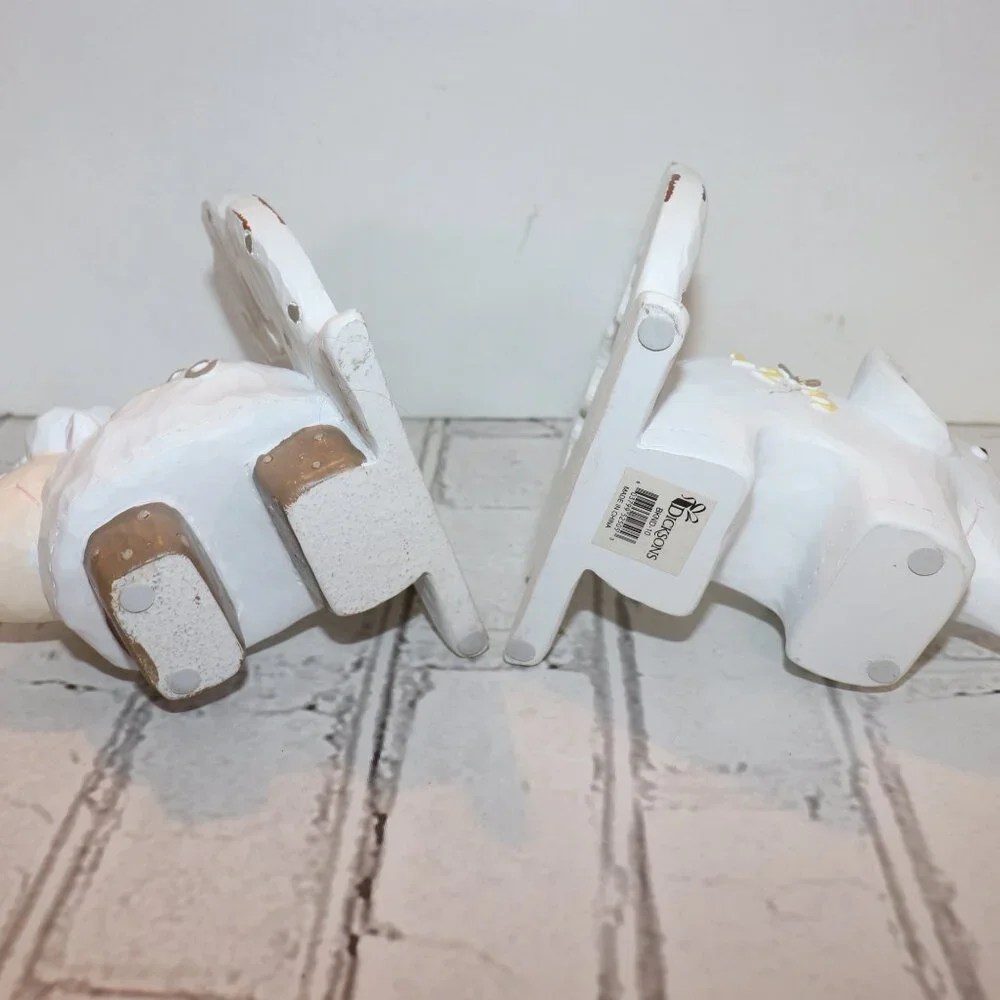 🐘🐑 Lamb & Elephant Bookend + Night Light Set · Dicksons · 5.25